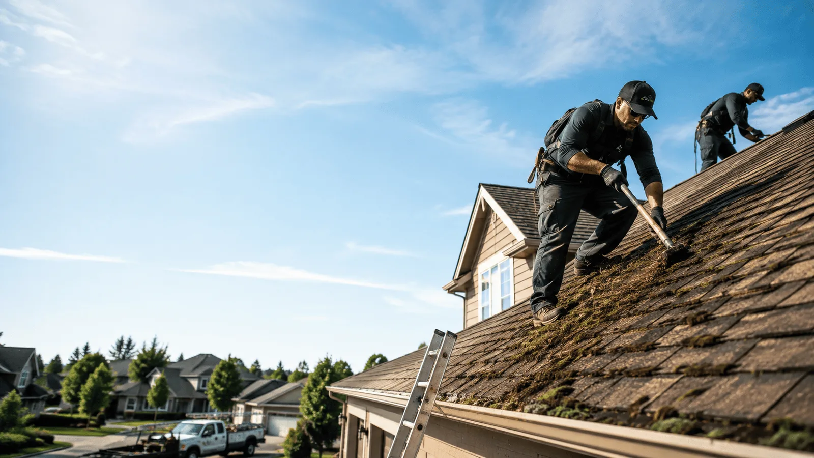 Roof Moss Removal in Van Wert, OH near me